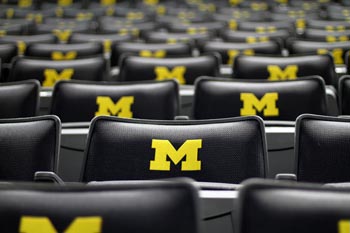 new seats at crisler center university of michigan ann arbor